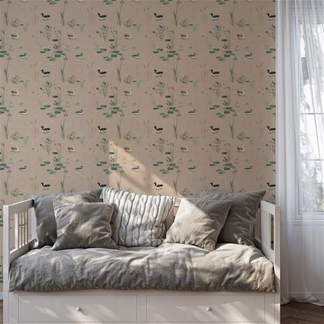 Magic pond Dusty Rose - 1029201-06 Tapetti