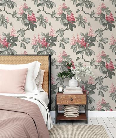 Chestnut Floral - M1822 Tapetti