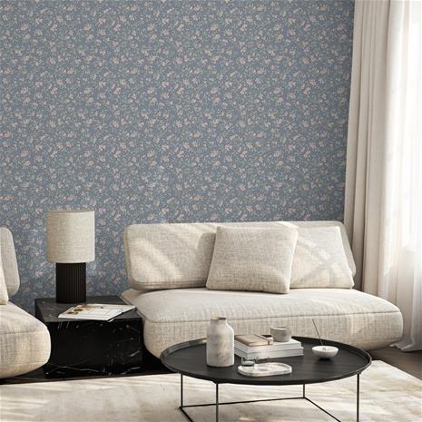 Branches in Bloom Blue - 1034401-02 Tapetti
