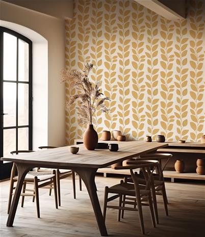 Hovsta Yellow - 1053801-03 Tapetti