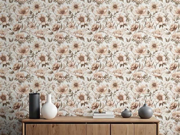 Livia Beige - 1001401-03 Tapetti