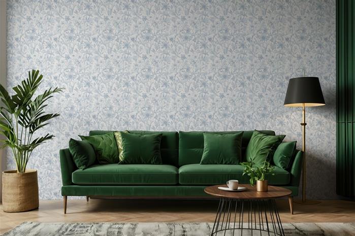 Thea Blue - 1001902-04 Tapetti