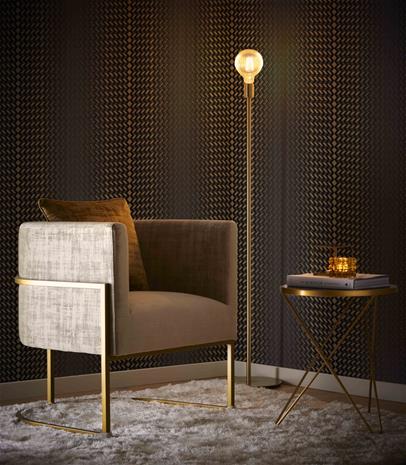 Fragment Charcoal/Gold - W0150/02 Tapetti