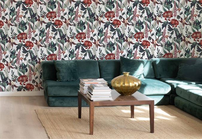 Jardä­n Rojo Cisne - A00606N Tapetti