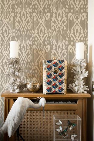 Padmasalis Grey - A00804N Tapetti