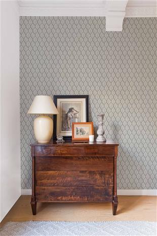 Kasuri Grey - A00839N Tapetti