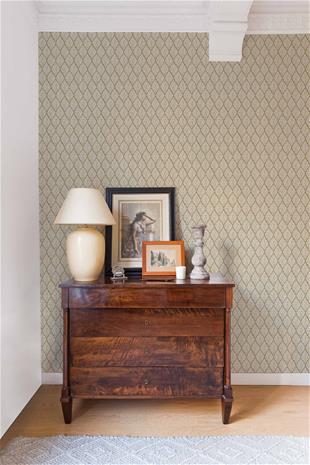 Kasuri Cream - A00840N Tapetti