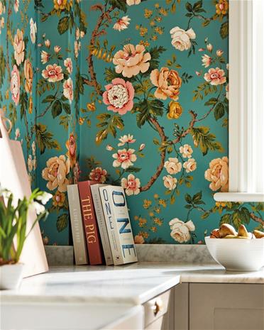 Hykenham High Sea/Ginger - DOSW217041 Tapetti