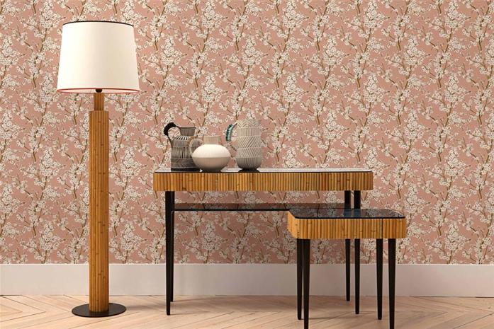 Cherry Blossom Rose - B00128 Tapetti