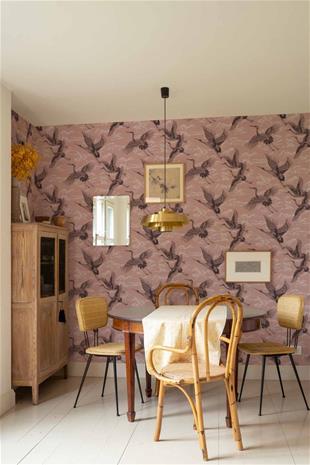 Imperial Ibis Rose - B00135 Tapetti