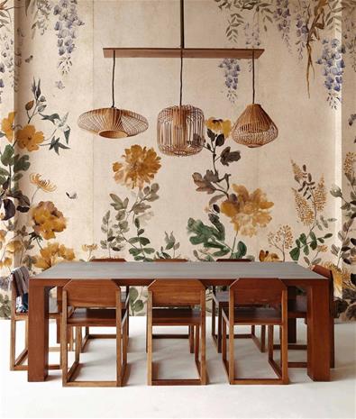 Spring Festival Amber - B00153 Tapetti