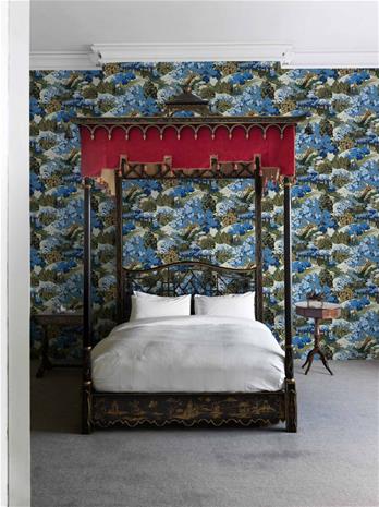 Yu Garden Sapphire - B00147 Tapetti