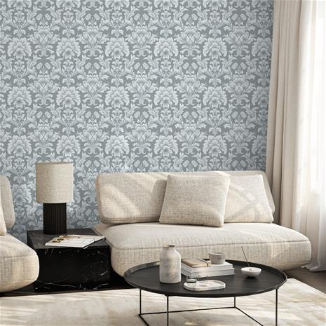 Freja Dusty Blue - 1000702-04 Tapetti