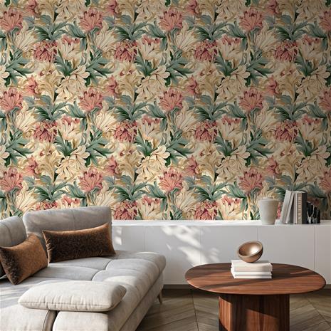 Karin Green Pink - 1002503-02 Tapetti