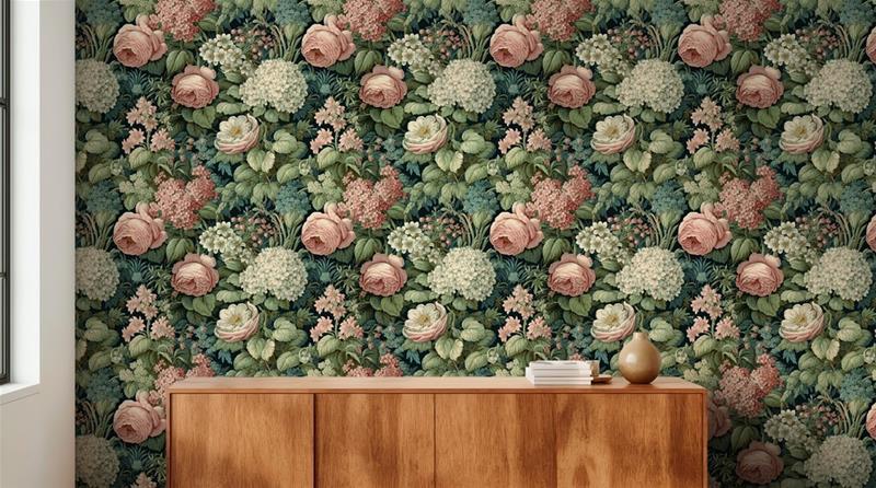 Millie Light Green - 1004703-01 Tapetti