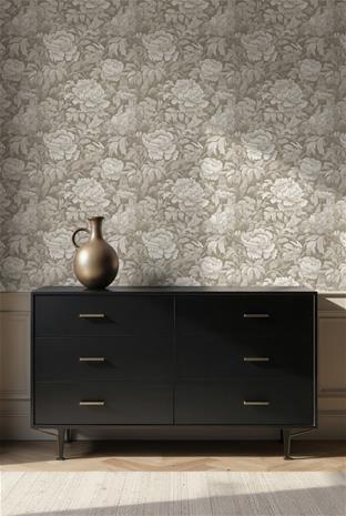 Saga Hazelnut Brown - 1009401-02 Tapetti