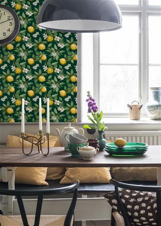Clara Dark Green - 1016202-02 Tapetti