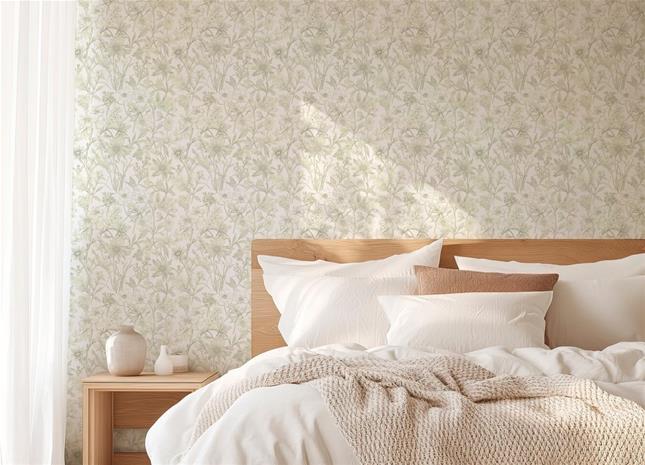 Thea Soft Green - 1001902-01 Tapetti