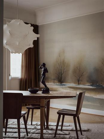Watercolour Landscape - 9481W Tapetti