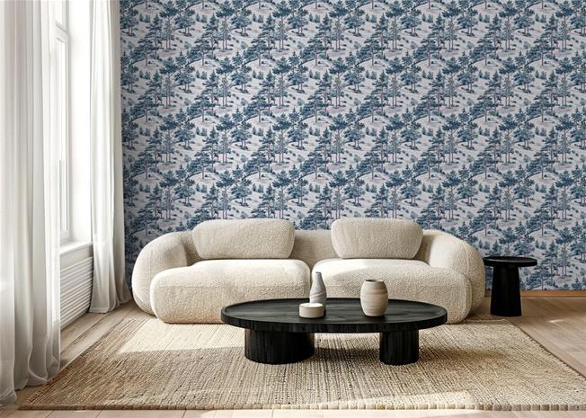 Wilmer Blue - 1066401-05 Tapetti