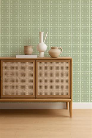 Tiles Pea Green - NPOP113423 Tapetti