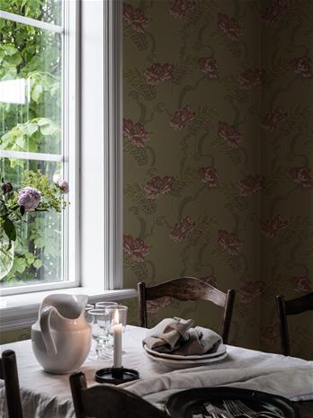 Ovansjö Grön - 521-02 Tapetti