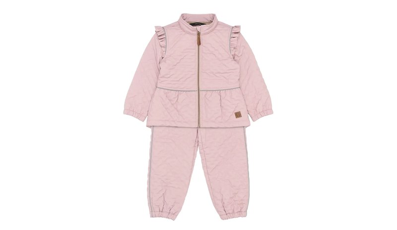 mikk-line Thermal+ Frill Set - Pink - 98