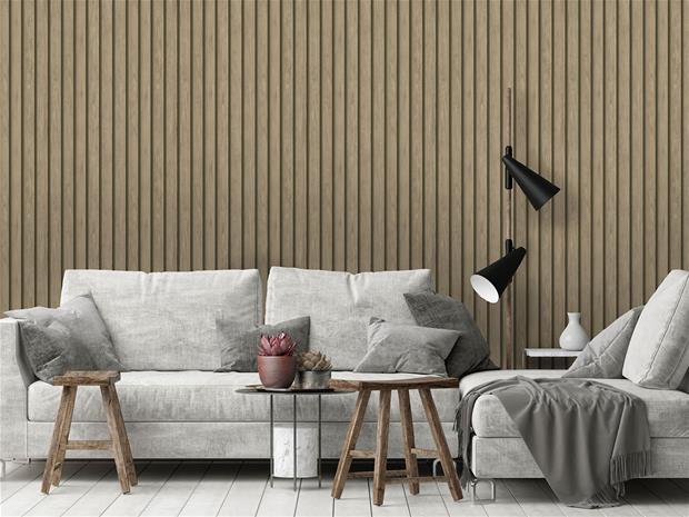 Woodslat Light Oak - 13132 Tapetti