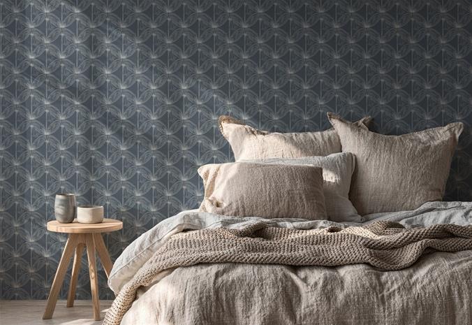 Lilies Blue - 1034801-02 Tapetti