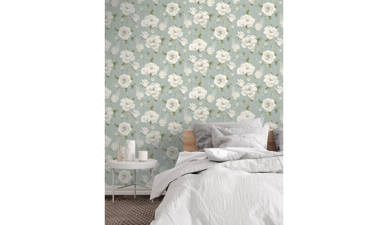 Ashley Floral Sage - 100183AH Tapetti – kuva 1/1