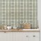 Country Check Sage - 922806 Tapetti – kuva 1