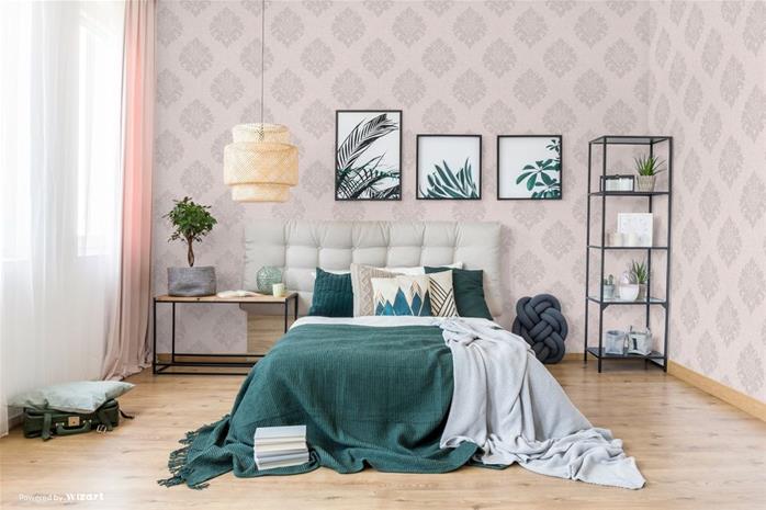 Pink Damask - FI2005 Tapetti
