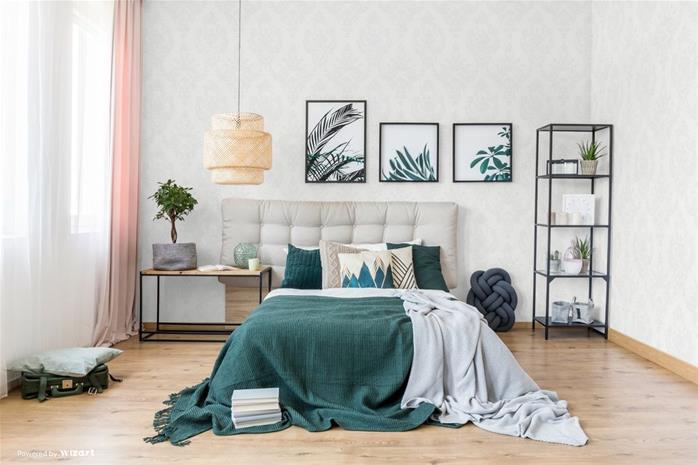 White Damask - DE41861 Tapetti