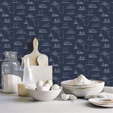 Chalkboard Menu - G45407 Tapetti