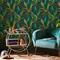 Leaf It Out Midnight - 118721 Tapetti – kuva 3