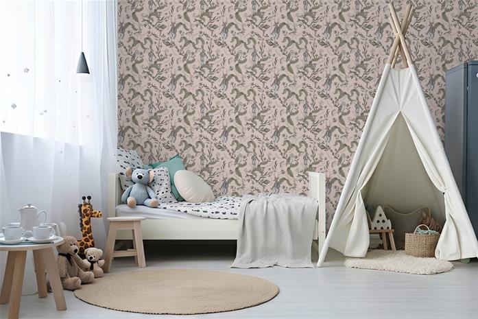 Spring magic Soft Pink - 1031001-02 Tapetti