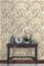 Hana green/cream - 91830 Tapetti – kuva 1