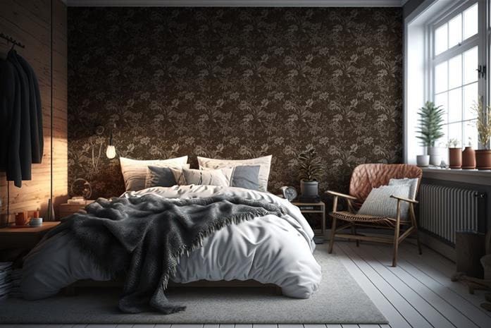 May Dark Brown - 1007102-05 Tapetti