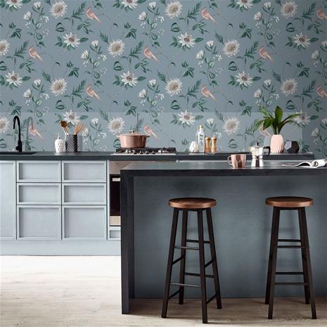 Nuit Sky Blue - 115047 Tapetti