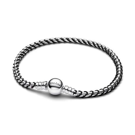 Pandora Black Cord Box Chain rannekoru 593816C02