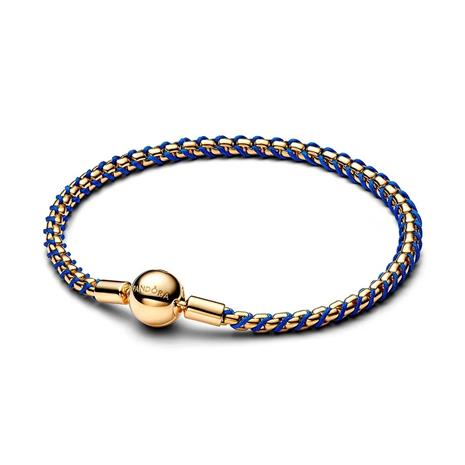 Pandora Blue Cord Box Chain rannekoru 563816C02