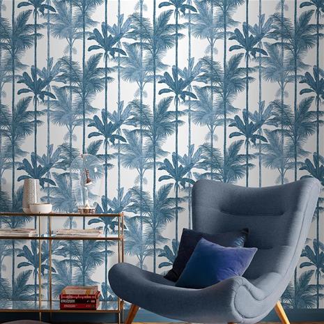 Jungle Cobalt - 105914 Tapetti