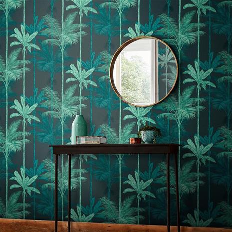 Jungle Mood Green - 105916 Tapetti