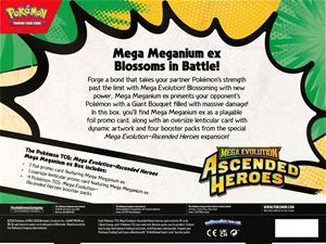 Pokemon ME2.5 Ascended Heroes Mega Meganium ex Box