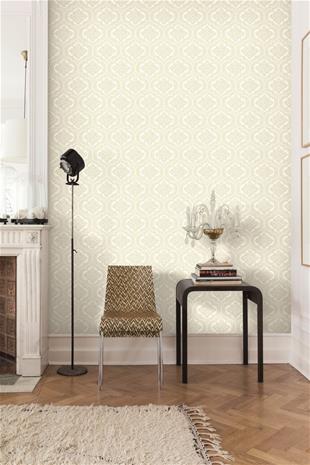 Light Gold Damask - LV3202 Tapetti