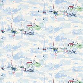 Sail Away Sky Blue - 214590 Tapetti
