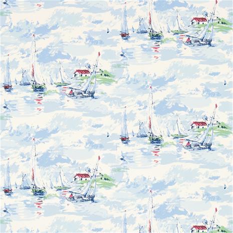 Sail Away Sky Blue - 214590 Tapetti