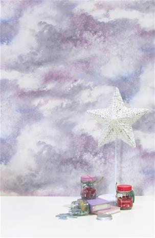 Diamond Galaxy Lilac - 260008 Tapetti