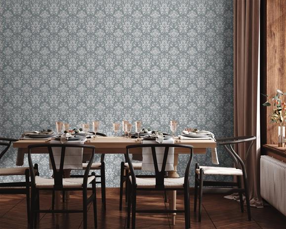 Petra Dusty Blue - 1000801-02 Tapetti
