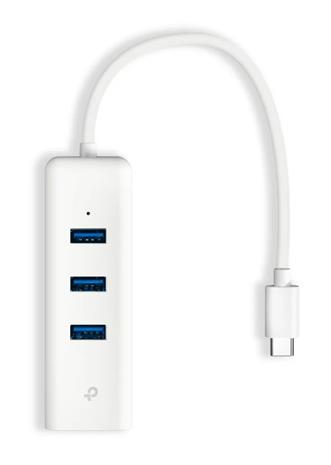 TP-Link UE330C USB-C - 3xUSB-A + LAN -USB hubi